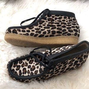 Clark Leopard Print shoes